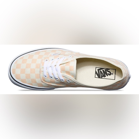 2 for $29 | Checkerboard Vans Apricot Ice/True White - Picture 6 of 7